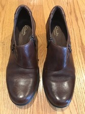 CLARK'S Mules Clogs LEATHER