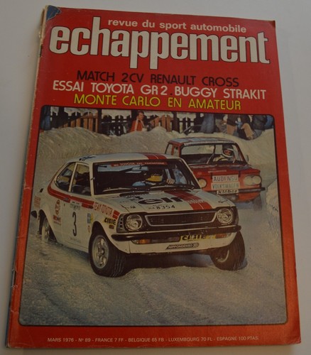 Revue echappement 89 - revue, n°