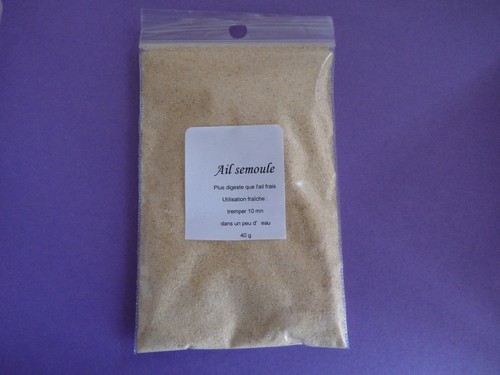 Ail semoule plats - ail,