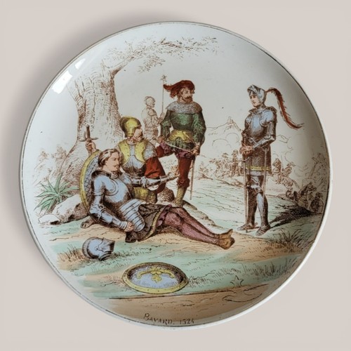 Assiette creil - n°3, &