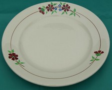 Plat ancien faïence Moulin