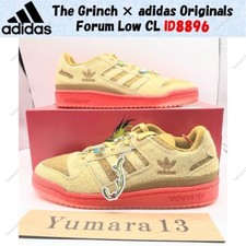 Taille homme The Grinch × adidas Originals Forum Low CL avoine rouge vif ID8896