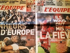 Lot 2 L'EQUIPE 13 & 15 avril 2024 Lyon 4-3 Brest, Sa majesté MIKAUTADZE, FC METZ