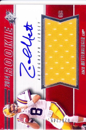 Zach mettenberger rookie - zach,