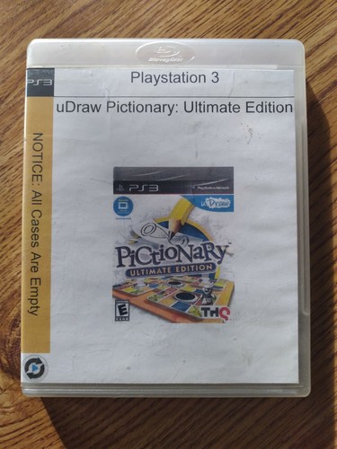 Ps3 udraw pictionary ultimate - pictionary,