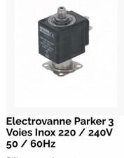 Electrovanne Parker 3 Voies Inox 220 / 240V 50 / 60Hz
