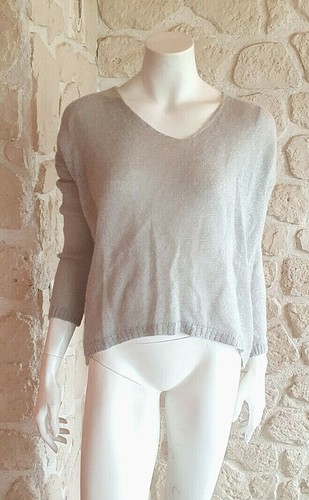 Pull fin gris neuf talia - fin,