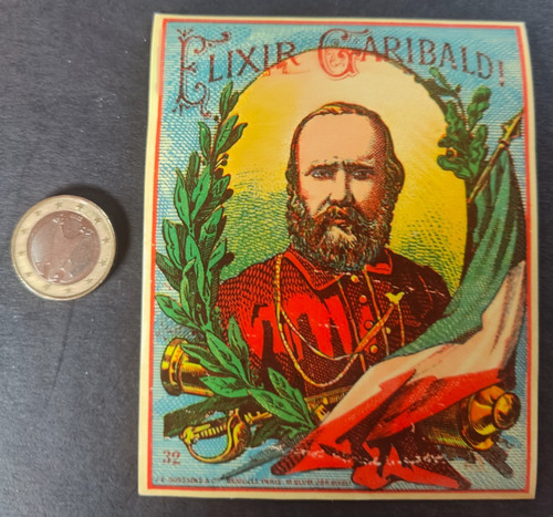 Ancienne rare étiquette - et,
