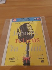 billet place ticket concert