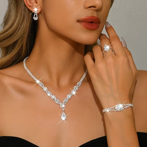 Ensemble bijoux luxe - bijoux, de