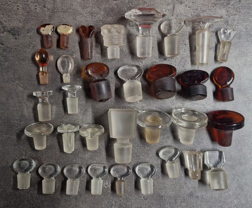 Lot bouchons verre - bouchons,
