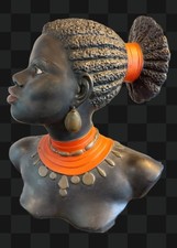 Grand Buste femme AFRICAINE