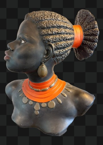 Grand buste femme africaine - grand,