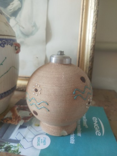Pied lampe boule an50 grès - an50,
