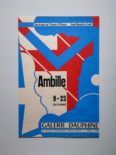 Ambille affiche exposition - ambille,