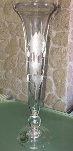 Verrerie vase longiforme - vase, cm