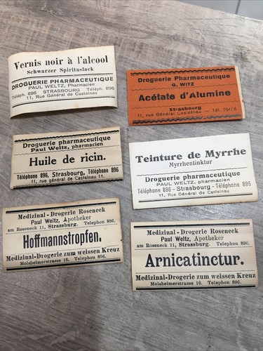 Rare lot etiquettes pot a - lot,