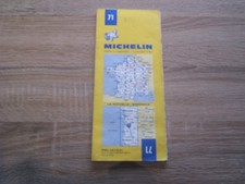 Carte routière MICHELIN 71 La