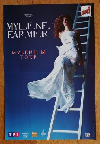 Mylene farmer affiche concert - mylene,