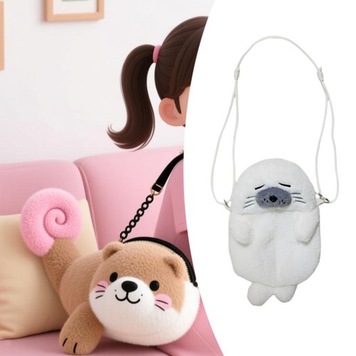 Bandoulière peluche - en,