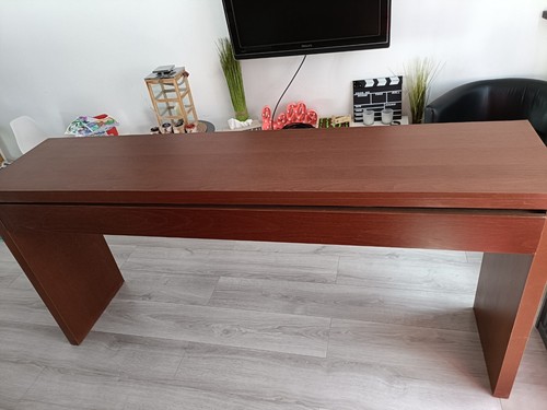 Coiffeuse malm ikea - coiffeuse, marron