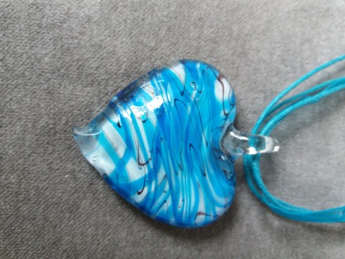 Pendentif coeur verre de - coeur,