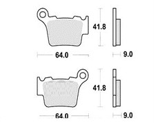 Plaquette Frein KTM SMR 450 525 SUPER MOTARD/SX 125 150 200 250 450 525 CROSS