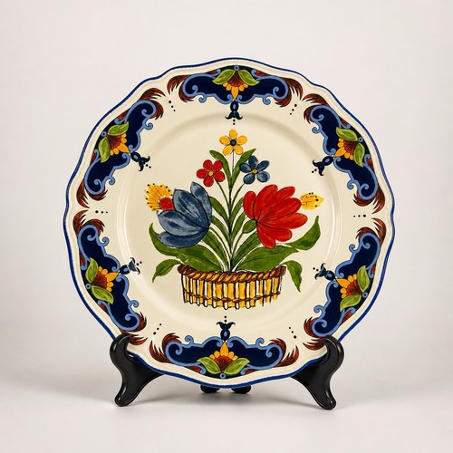 Assiette ancienne faïence