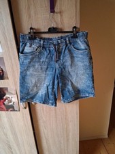 Short femme en jean taille