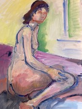 Très Belle Peinture Gouache