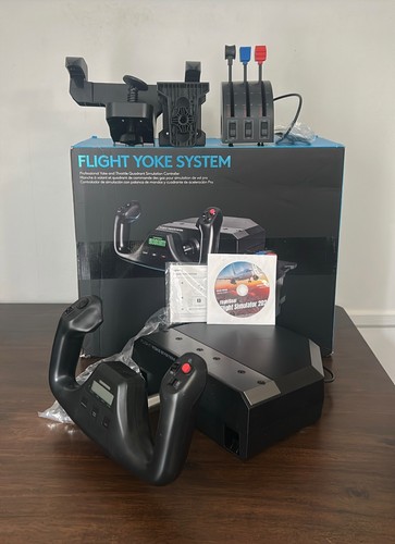 Logitech flight yoke - yoke, +