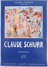 [AFFICHE D'ART] Claude SCHURR