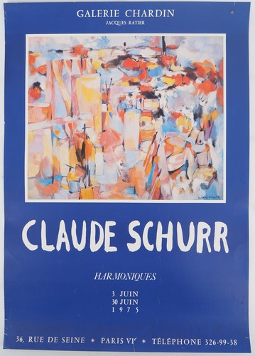 Affiche art claude - d'art],