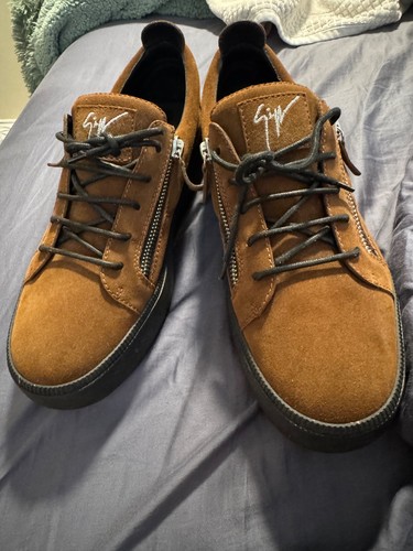 Giuseppe zanotti suede zip - giuseppe, up