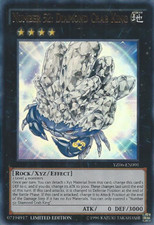 Yugioh YZ06-EN001 Number 52: Diamond Crab King Ultra NM HARD TO FIND + BONUS!!!