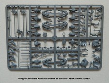 PERRY MINIATURES Grappe Chevaliers Azincourt -1415-1429 Figurines 28mm plastique