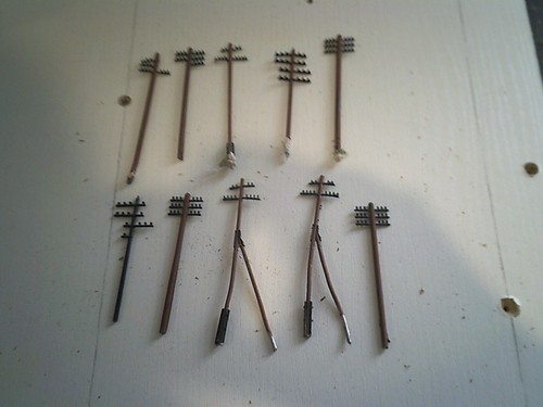 Lot poteaux - lot,