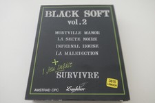 Jeu Amstrad CPC 6128 - BLACK SOFT VOL 2 - Lankhor