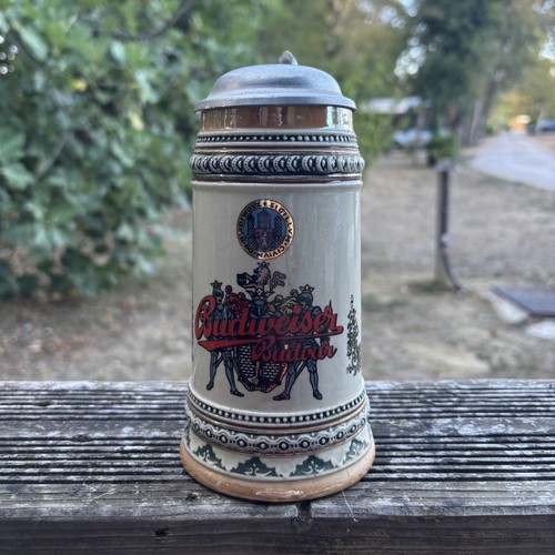 Chope bière budweiser - à,