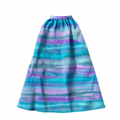 Jupe longue bleue - , barbie
