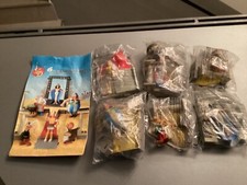asterix 2002 mac donald serie complete+sachet happy meal