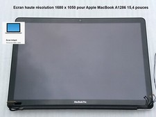 Ecran LCD haute résolution 1680 x 1050 pour Apple MacBook A1286 15,4 pouces
