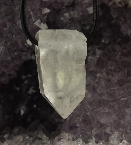 Pendentif cristal semence - pendentif, de