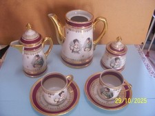 service cafe ou the decor-- NAPOLEON--JOSEPHINE--PORCELAINE DE LUXE F.D