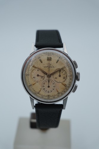 Chronographe lemania acier - lemania,