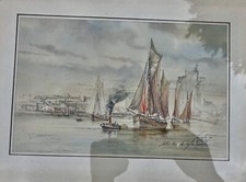 tableau Aquarelle marine