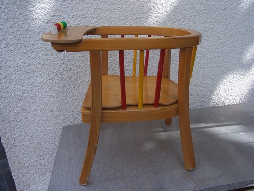 Chaise enfant bicolore bauman - chaise,