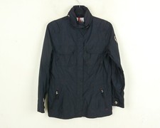 Veste Coupe-Vent BOGNER FIRE & ICE Femme L Bleu Marine À Capuche Amovible Longue