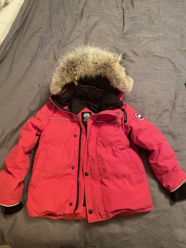 Kids canada goose parka - goose,