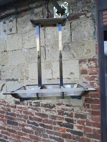 Plafonnier art déco par henri - plafonnier,
